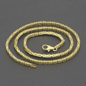 18ct Yellow Gold King Chain 15.5″ 2mm