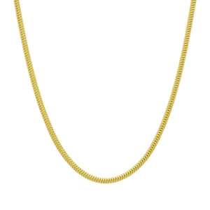 18ct Yellow Gold Snake Chain 18″ 2.5mm