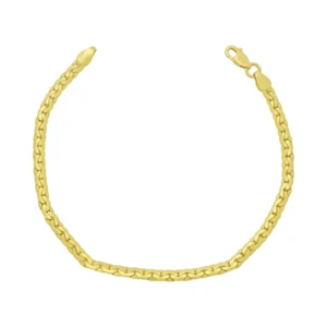 18ct Yellow Gold Fancy Link Chain 7.5″ 3.5mm