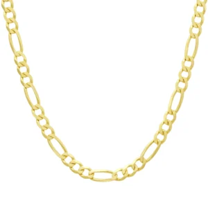 9ct Yellow Gold Figaro Chain 16″ 5mm