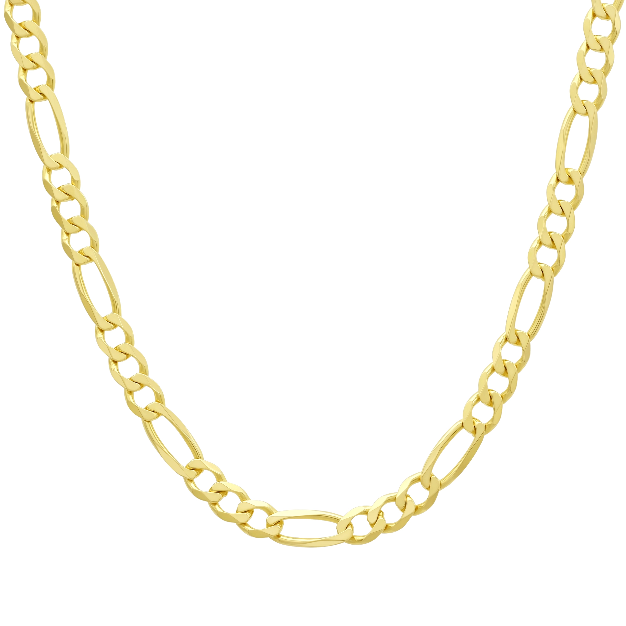 9ct Yellow Gold Figaro Chain 16" 5mm