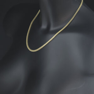 9ct Yellow Gold Franco Chain 18″ 3.5mm