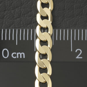 9ct Yellow Gold Curb Chain 30″ 4.5mm