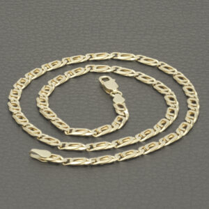 9ct Yellow Gold Marina Chain 16&#8243; 4mm