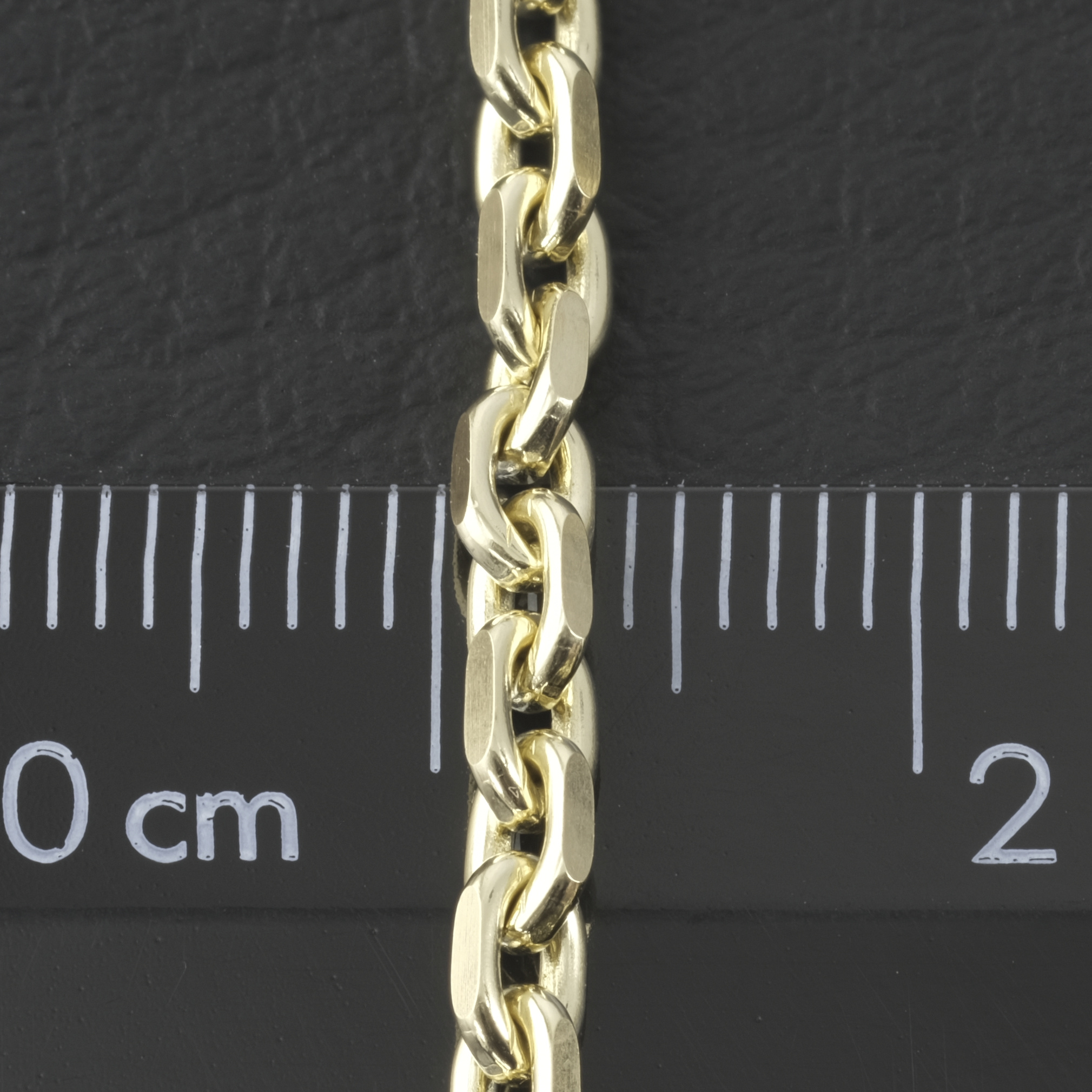 9ct Yellow Gold Box Belcher Chain 24" 3mm - Image 5