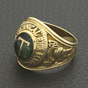 10ct Yellow Gold College Ring