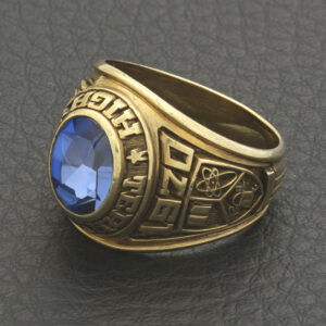 10ct Yellow Gold College Ring