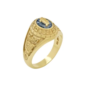 10ct Yellow Gold College Ring
