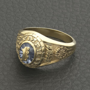 10ct Yellow Gold College Ring