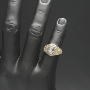 10ct Yellow Gold College Ring