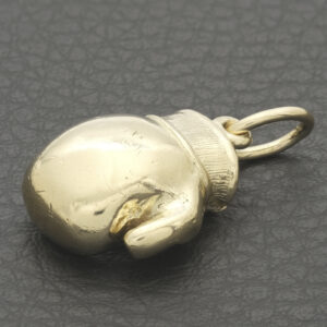 9ct Yellow Gold Boxing Glove Pendant