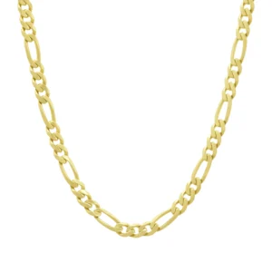 9ct Yellow Gold Figaro Chain 16″ 5mm