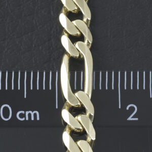 9ct Yellow Gold Figaro Chain 16″ 5mm