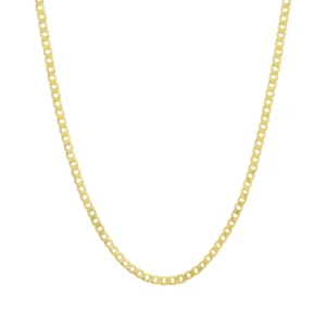 9ct Yellow Gold Curb Chain 16″ 3mm