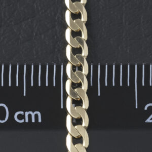 9ct Yellow Gold Curb Chain 16″ 3mm