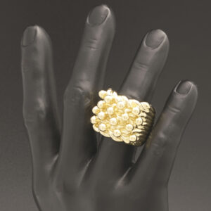 9ct Yellow Gold Keeper Ring