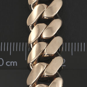 9ct Rose Gold Cuban Chain 32.5″ 12mm