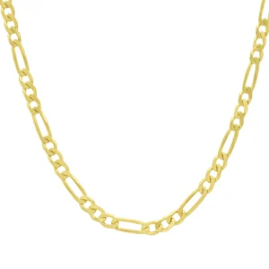9ct Yellow Gold Figaro Chain 20″ 5mm