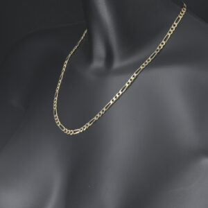 9ct Yellow Gold Figaro Chain 20″ 5mm