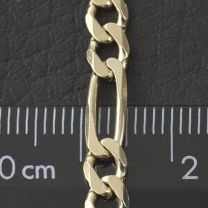 9ct Yellow Gold Figaro Chain 20″ 5mm