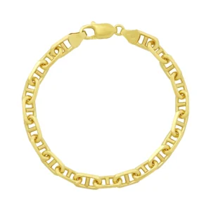 9ct Yellow Gold Marina Bracelet 8″ 6.5mm