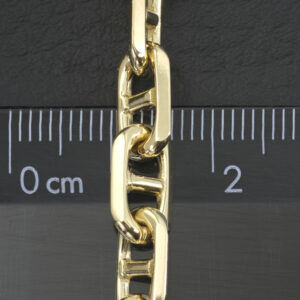 9ct Yellow Gold Marina Bracelet 8″ 6.5mm