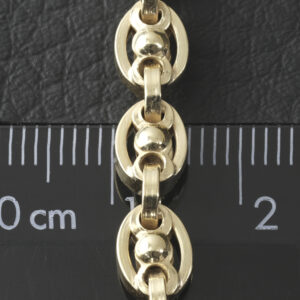 9ct Yellow Gold Fancy Link Chain 30″ 5.5mm