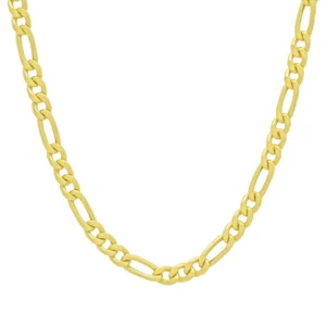 18ct Yellow Gold Figaro Chain 22″ 5mm