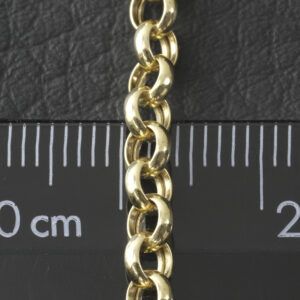 9ct Yellow Gold Belcher Chain 28″ 4mm