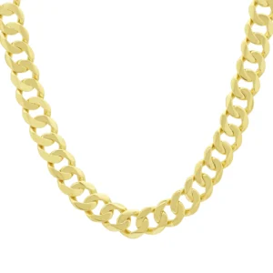 9ct Yellow Gold Curb Chain 26″ 20mm