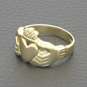9ct Yellow Gold Claddagh Ring