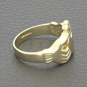 9ct Yellow Gold Claddagh Ring