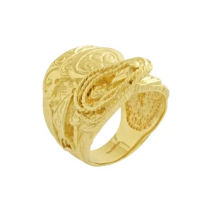 9ct Yellow Gold Saddle Ring