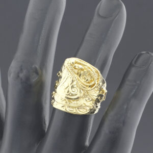 9ct Yellow Gold Saddle Ring
