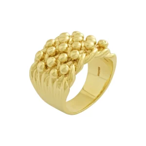 9ct Yellow Gold Keeper Ring