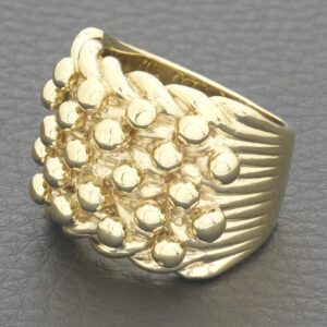 9ct Yellow Gold Keeper Ring