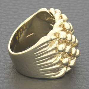9ct Yellow Gold Keeper Ring