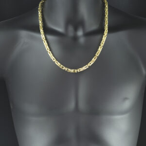 14ct Yellow Gold King Chain 24″ 6.5mm