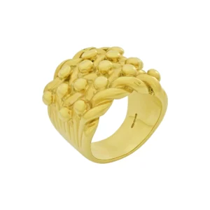 9ct Yellow Gold Keeper Ring