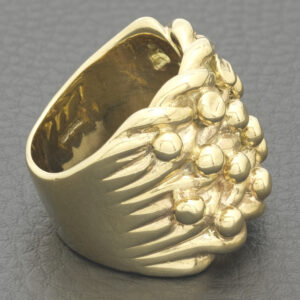 9ct Yellow Gold Keeper Ring