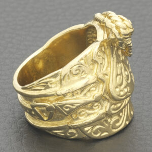 9ct Yellow Gold Saddle Ring