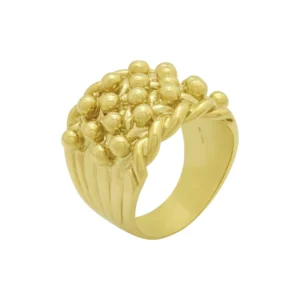 9ct Yellow Gold Keeper Ring