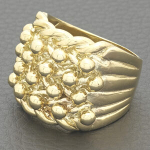 9ct Yellow Gold Keeper Ring
