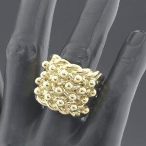 9ct Yellow Gold Keeper Ring