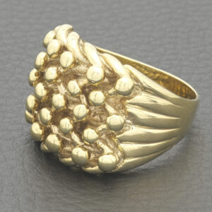 9ct Yellow Gold Keeper Ring