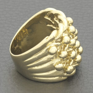 9ct Yellow Gold Keeper Ring