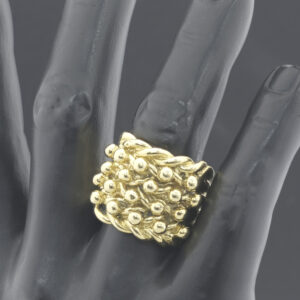9ct Yellow Gold Keeper Ring