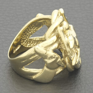 9ct Yellow Gold Horseshoe Ring