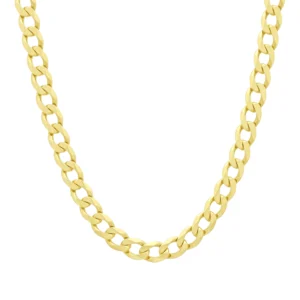 9ct Yellow Gold Curb Chain 20.5″ 8mm