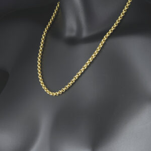 9ct Yellow Gold Belcher Chain 20.5″ 5.5mm